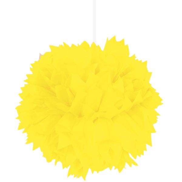 Neon Pom Poms Gul