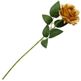 Guldfarvet Rose 52 cm