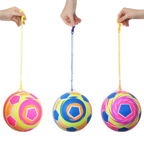 Bold med Spiralkæde Fodbold 25 cm