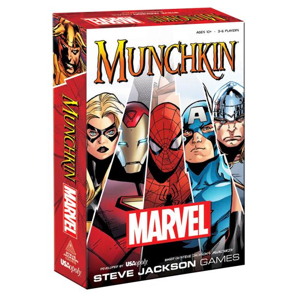 Munchkin Spil Marvel