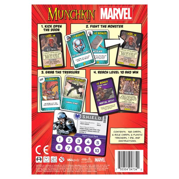 Munchkin Spil Marvel