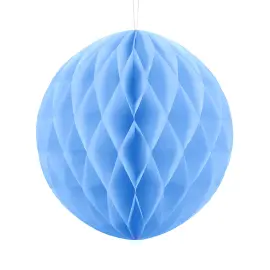 H&aelig;ngende Honeycomb Lysebl&aring; 30 cm