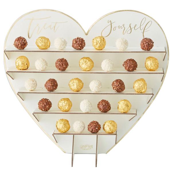 Chokolade Stativ Treat Yourself Hjerte