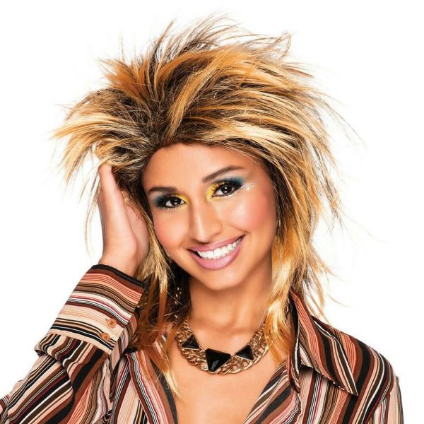Tina Turner Paryk Guld/Sort