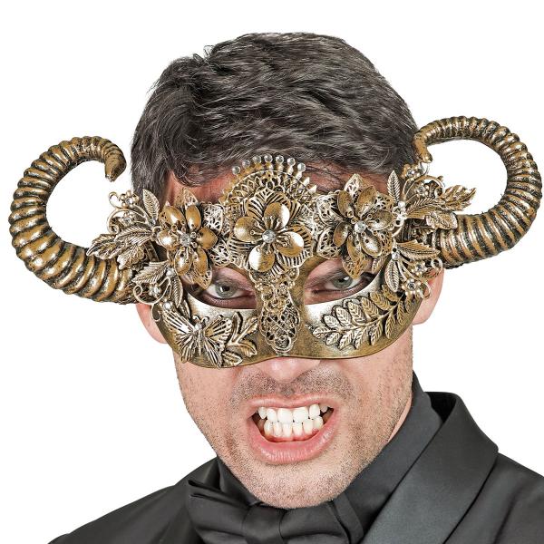 Øjenmaske med Vædderhorn