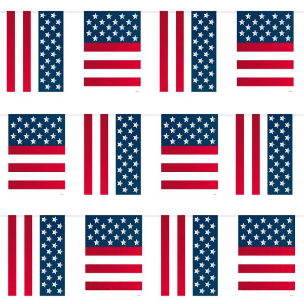 USA Flagguirlande