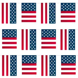 USA Flagguirlande