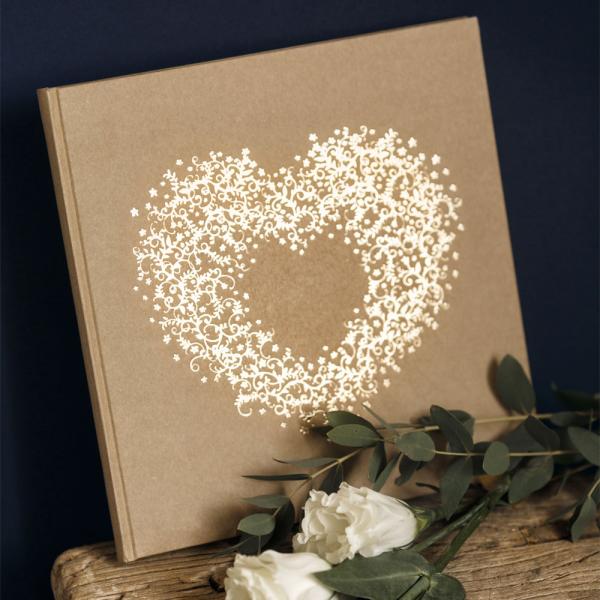 Gæstebog med Hjerte