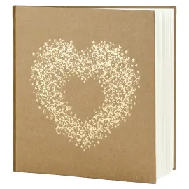 G&aelig;stebog med Hjerte