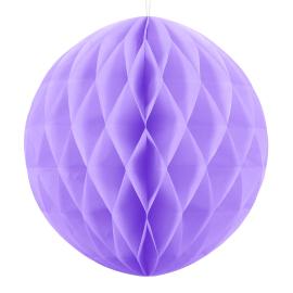 Hængende Honeycomb Lilla 40 cm