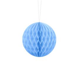 Hængende Honeycomb Lyseblå 10 cm