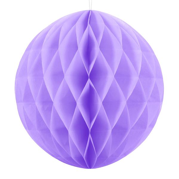 Hængende Honeycomb Lilla 40 cm