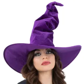 Heksehat Lilla Velour