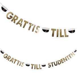 Grattis Till Studenten Guirlande 4 Meter