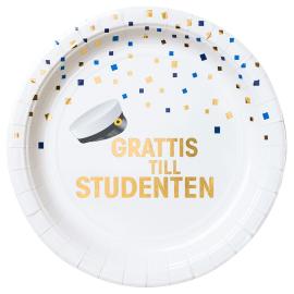 Grattis Till Studenten Paptallerkener