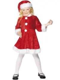 Nissepige Børnekostume Deluxe Medium