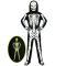 Skeletkostume Selvlysende B&oslash;rn