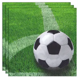 Servietter Fodboldfest 50-pak