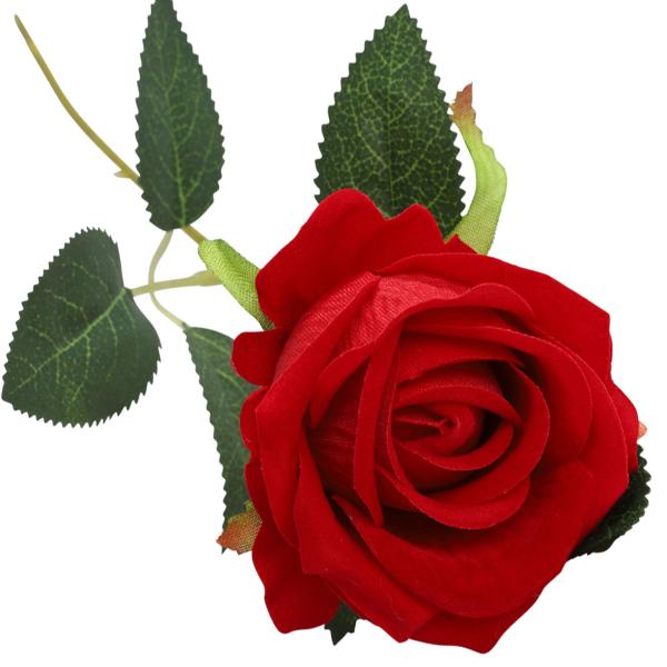 Rød Rose 50 cm