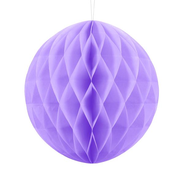 Hængende Honeycomb Lilla 30 cm