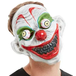 Klovn Maske med Bevægelige Øjne