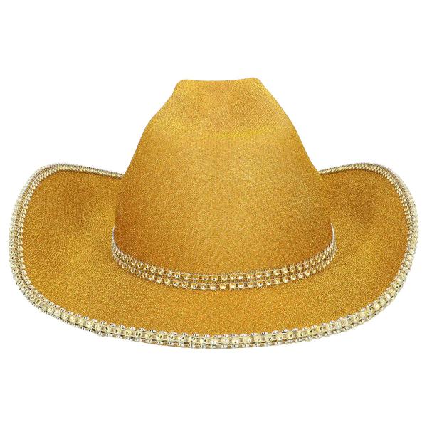 Cowboyhat Glitrende Guld