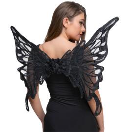 Sorte Sommerfuglevinger Deluxe