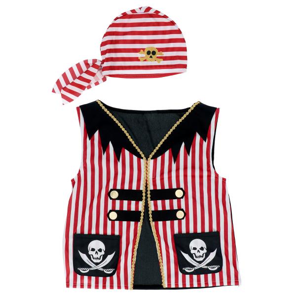 Piratvest med Bandana Børn