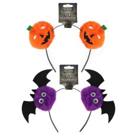 Halloween H&aring;rb&oslash;jle med Pom Poms