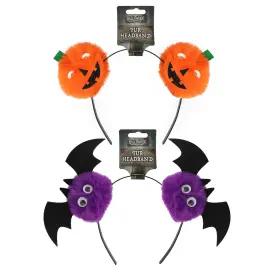 Halloween H&aring;rb&oslash;jle med Pom Poms