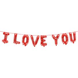I Love You Bogstavballoner