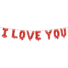 I Love You Bogstavballoner
