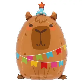 Folieballon Party Capybara