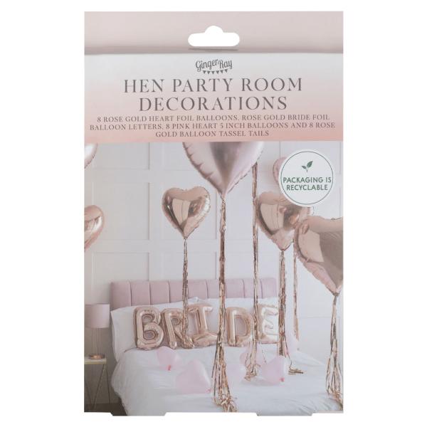 Ballonsæt Blush Hen