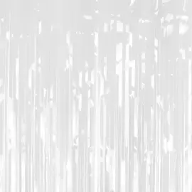 D&oslash;rdraperi Hvid 100 x 200 cm