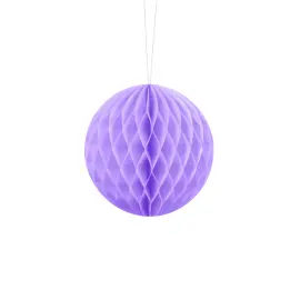 H&aelig;ngende Honeycomb Lilla 10 cm