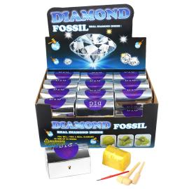 Udgravningss&aelig;t Diamantfossil