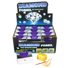 Udgravningss&aelig;t Diamantfossil