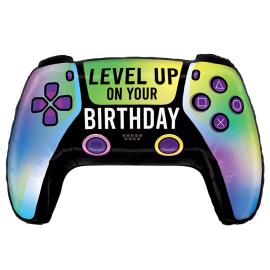 Folieballon Spillekontrol Happy Birthday