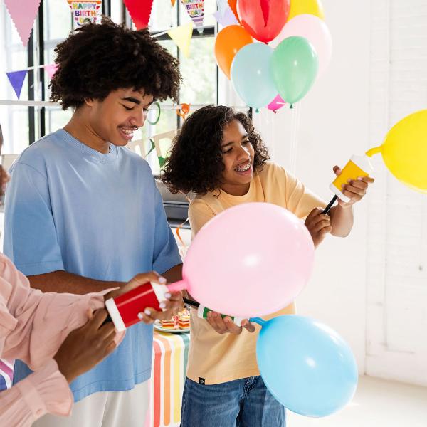 Latexballoner Blandede Farver Mat 21 cm