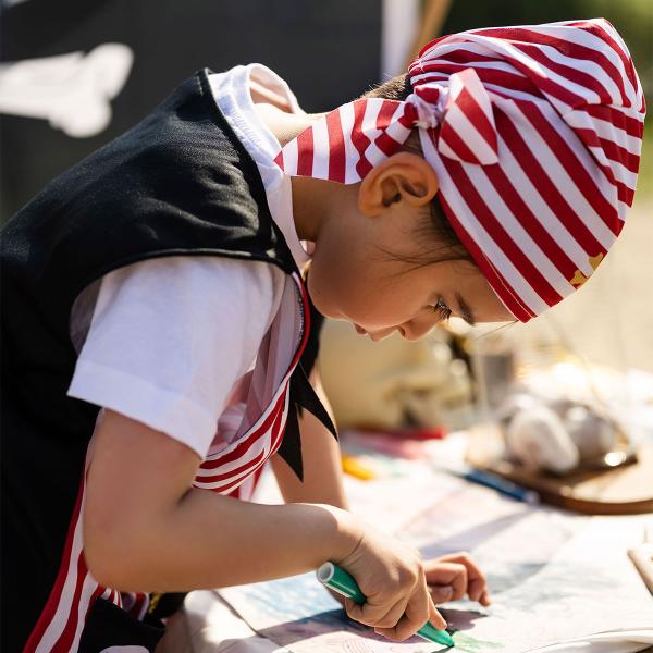 Piratvest med Bandana Børn