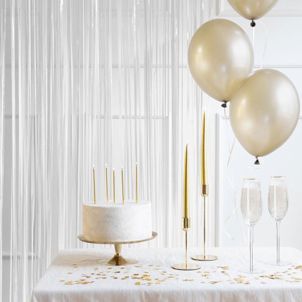 Dørdraperi Hvid 100 x 200 cm