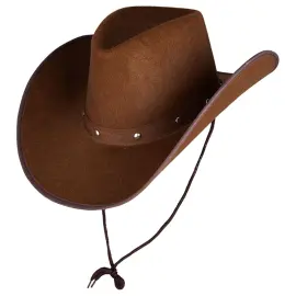 Cowboyhat Brun