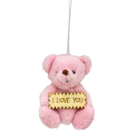 Mini Bamse Lyserød