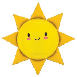 Folieballon Glad Sol