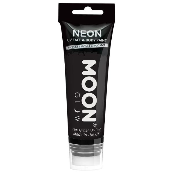 Moon Glow Neon UV Krops- & Ansigtsfarve Sort 75 ml