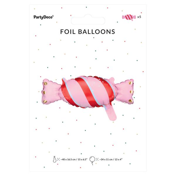 Slik Folieballon Pink