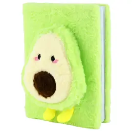 Notesbog Fluffy Avocado A5