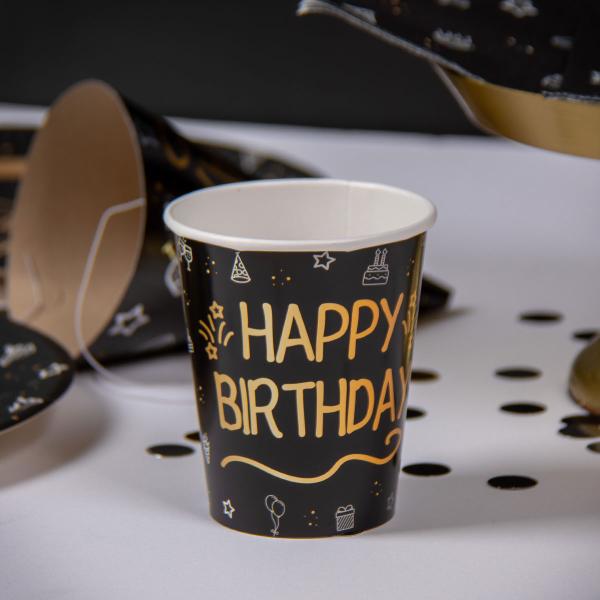Papkrus Happy Birthday Sort 8-pak