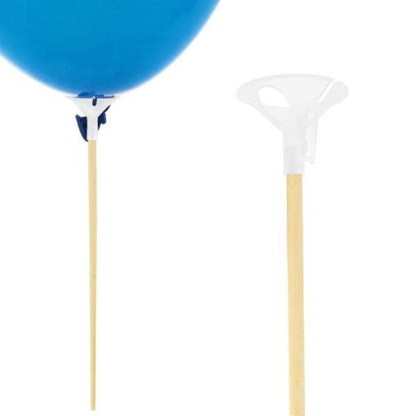 Ballonpinde Bambus 10-pak